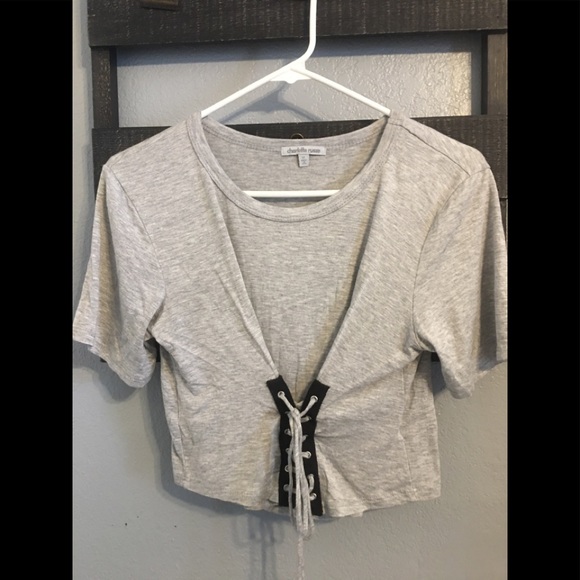 Charlotte Russe Tops - Charlotte Russe Crop Top